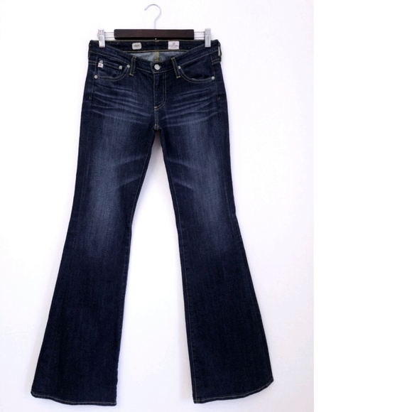 AG JEANS, BELLE Flare Leg Denim, Blue, 27 - Picture 2 of 9